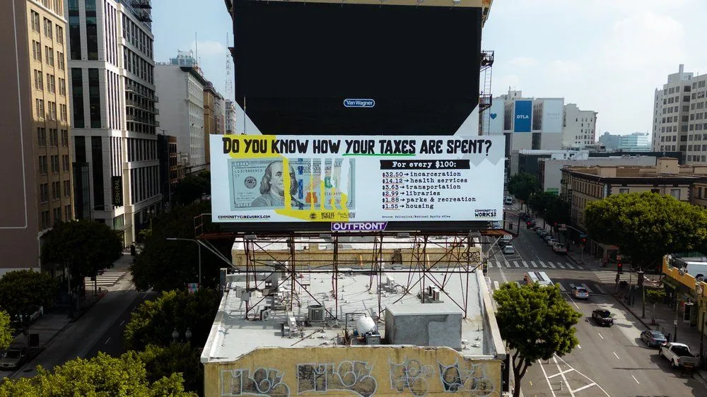 Billboard at full width. The question set to land first, the breakdown second.